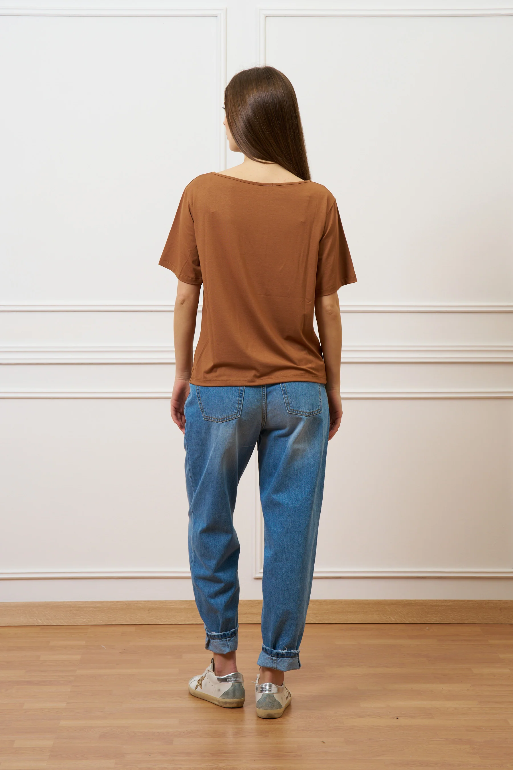 Jeans balloon con rotture sul fondo - JEANS - Image 6