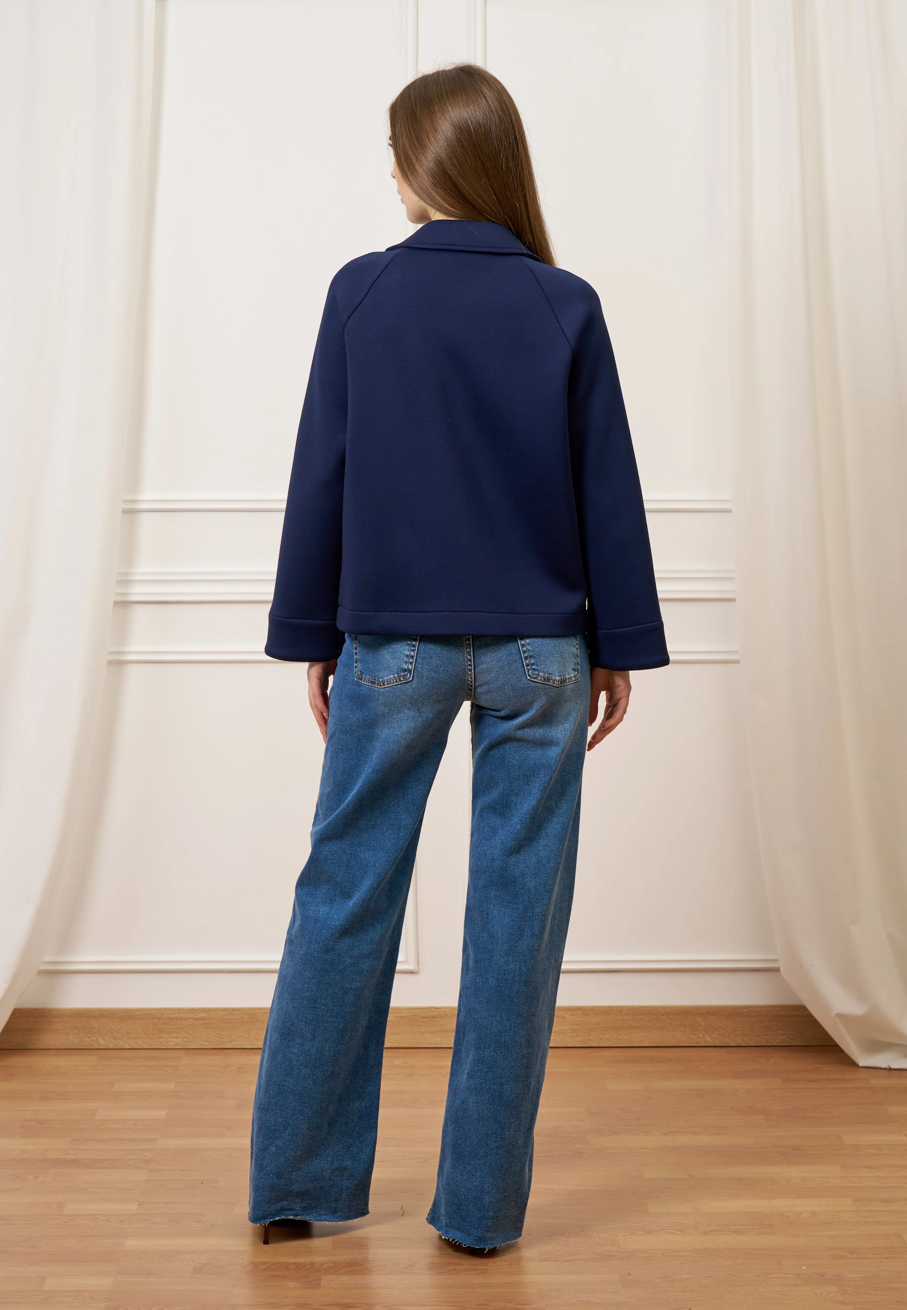 Jeans con fondo taglio vivo - JEANS - Image 4