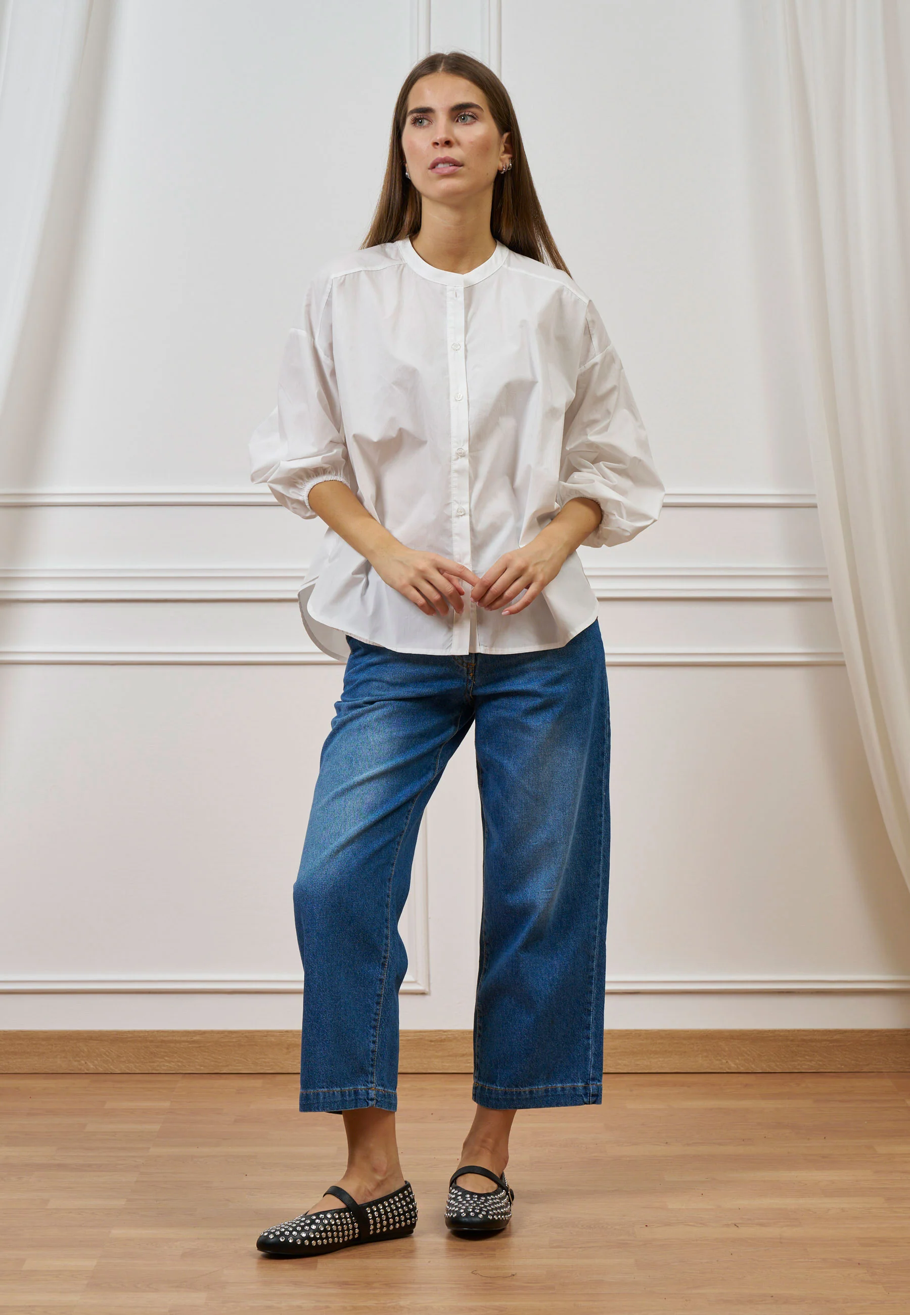 Jeans dritti alla caviglia - JEANS - Image 11