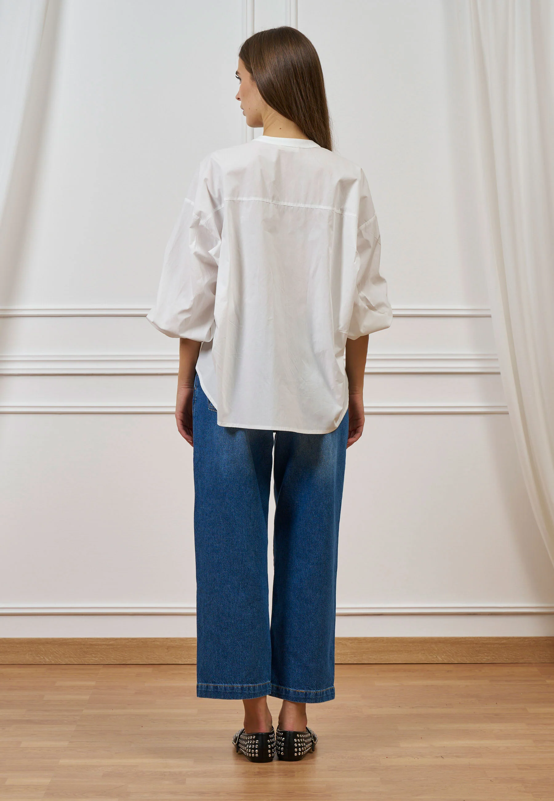 Jeans dritti alla caviglia - JEANS - Image 12
