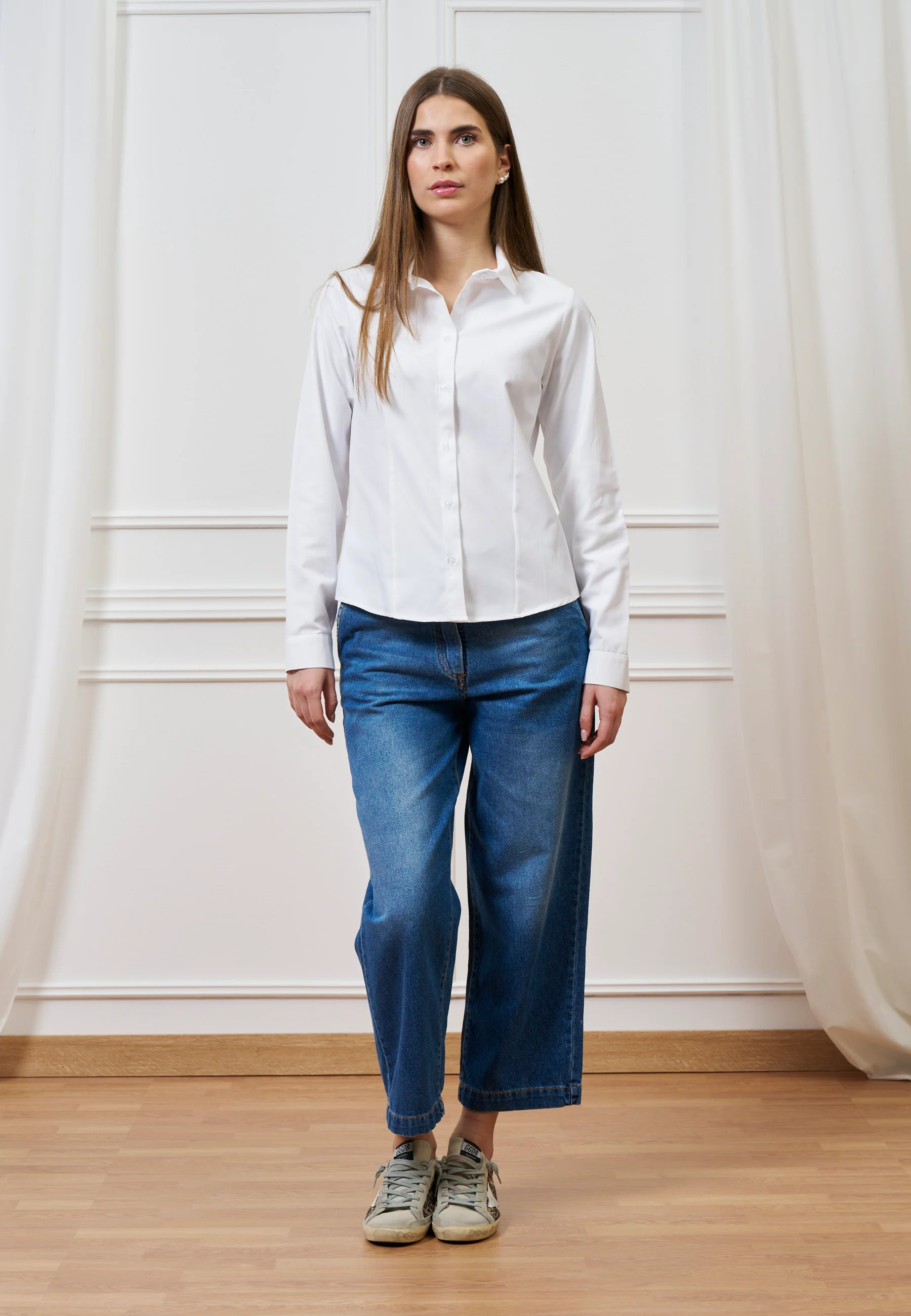 Jeans dritti alla caviglia - JEANS - Image 3