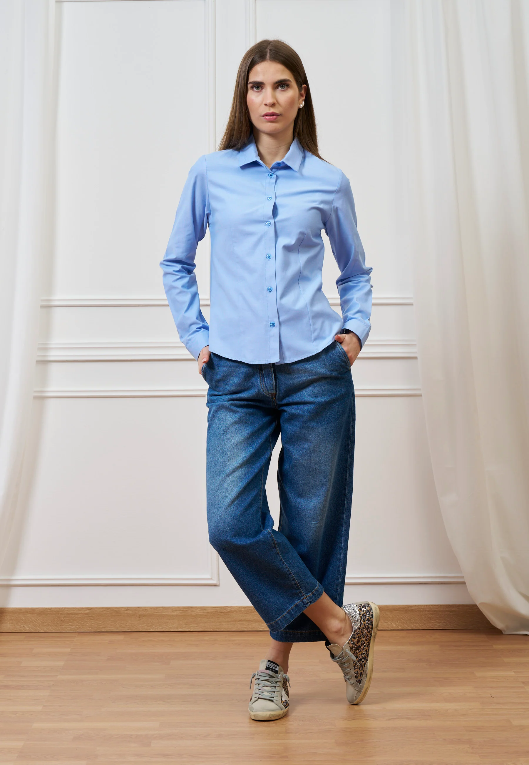 Jeans dritti alla caviglia - JEANS - Image 8