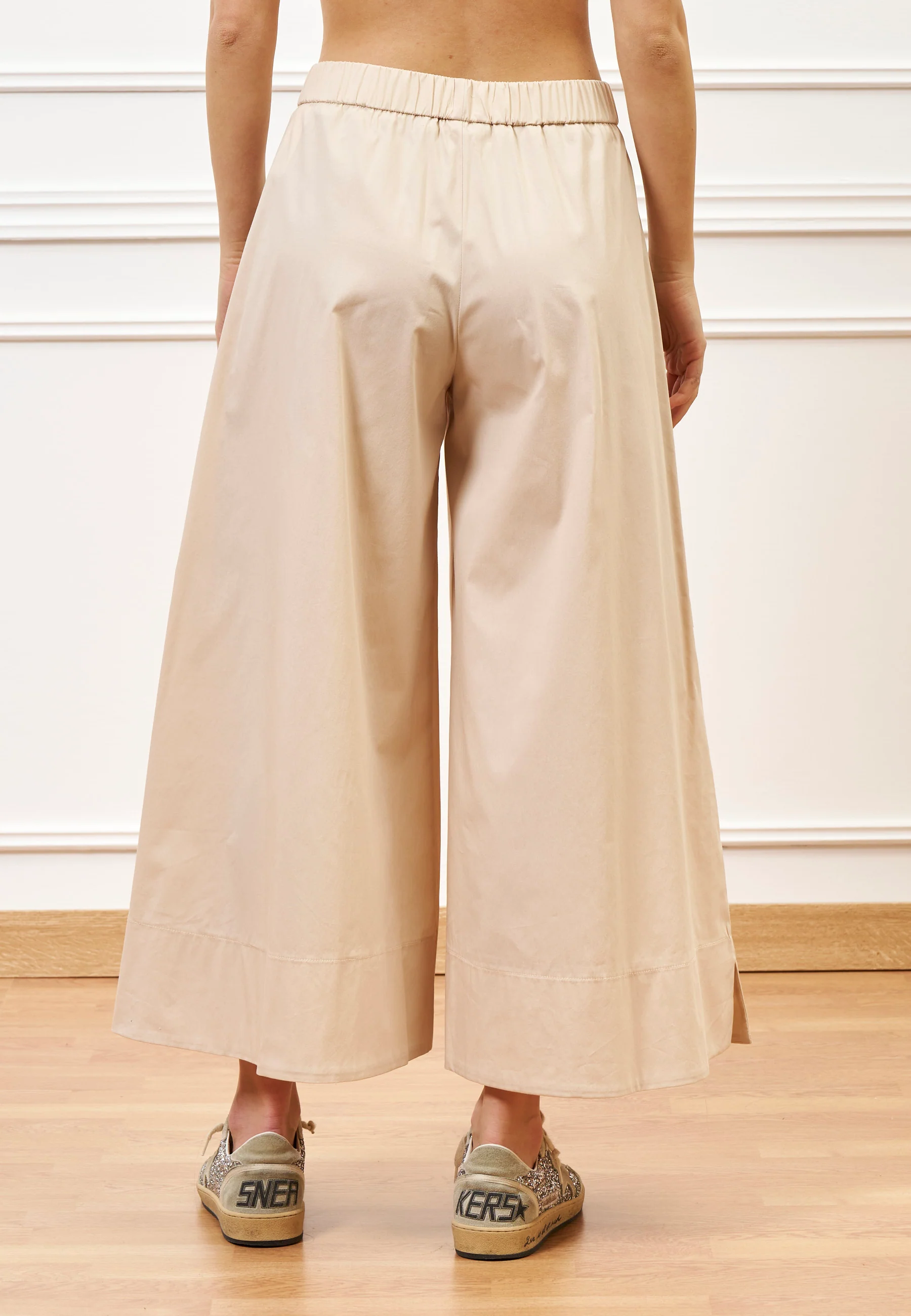 Pantalone gonna con tasconi - BEIGE - Image 4