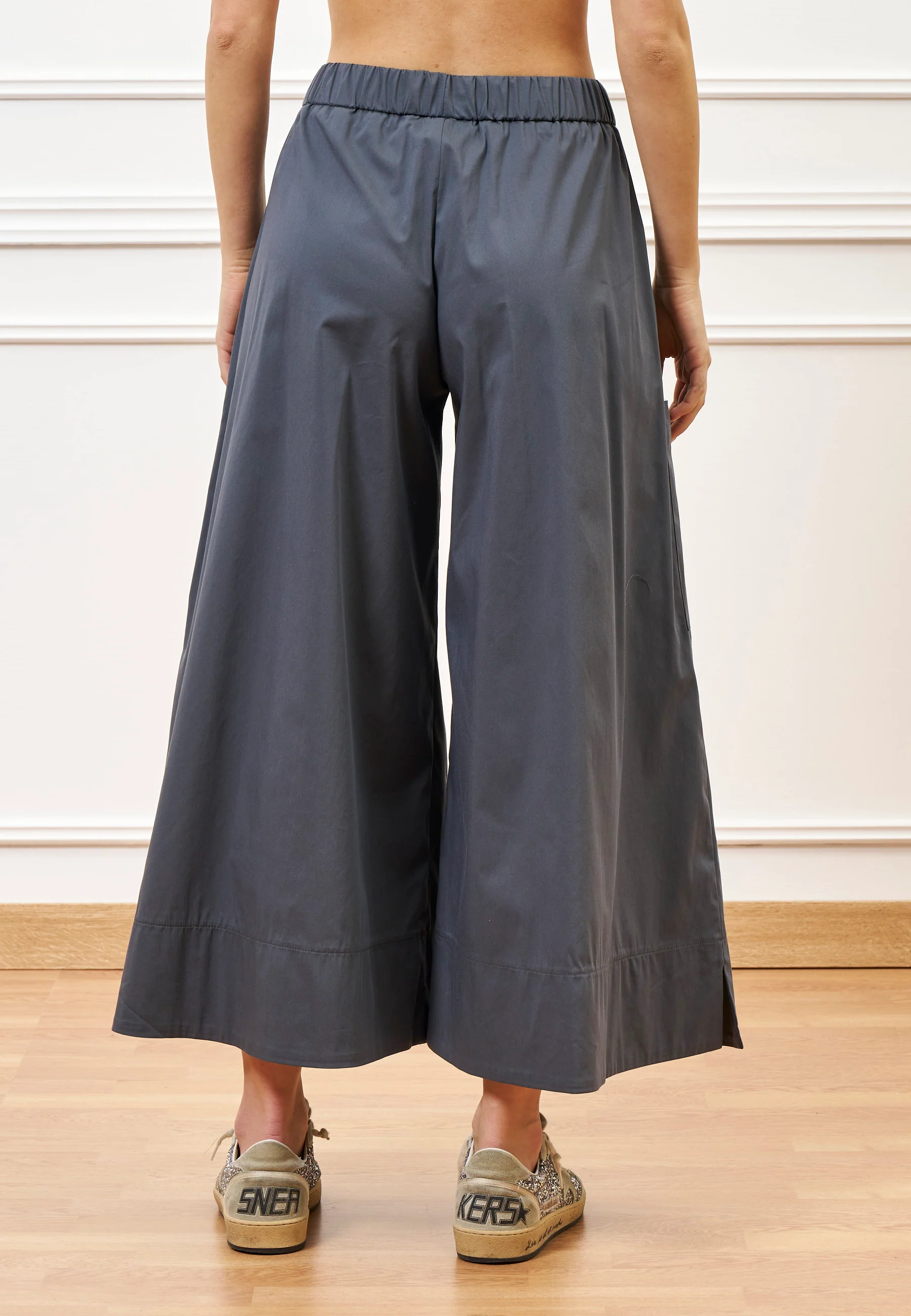 Pantalone gonna con tasconi - GRIGIO SCURO - Image 5