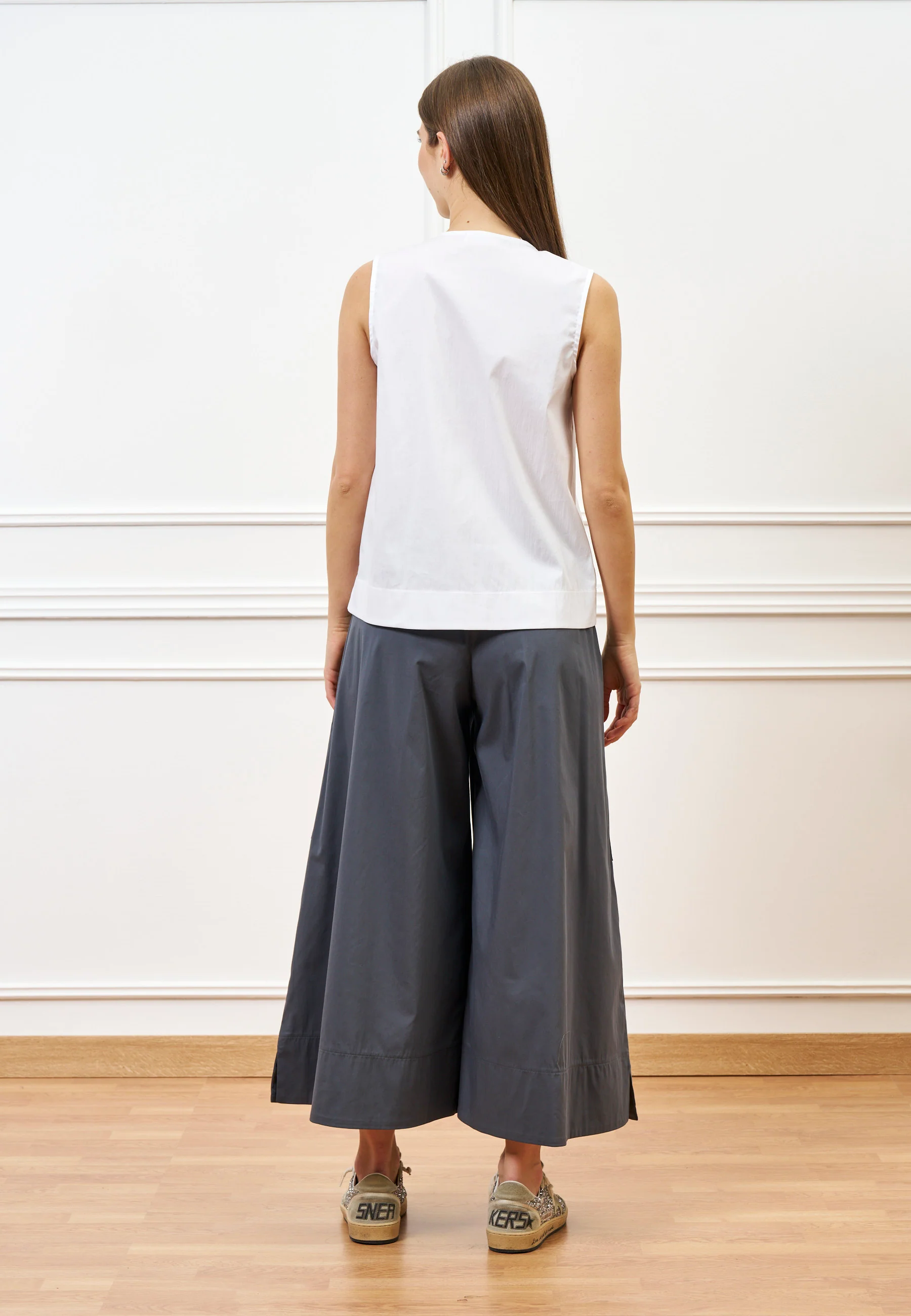 Pantalone gonna con tasconi - GRIGIO SCURO - Image 6
