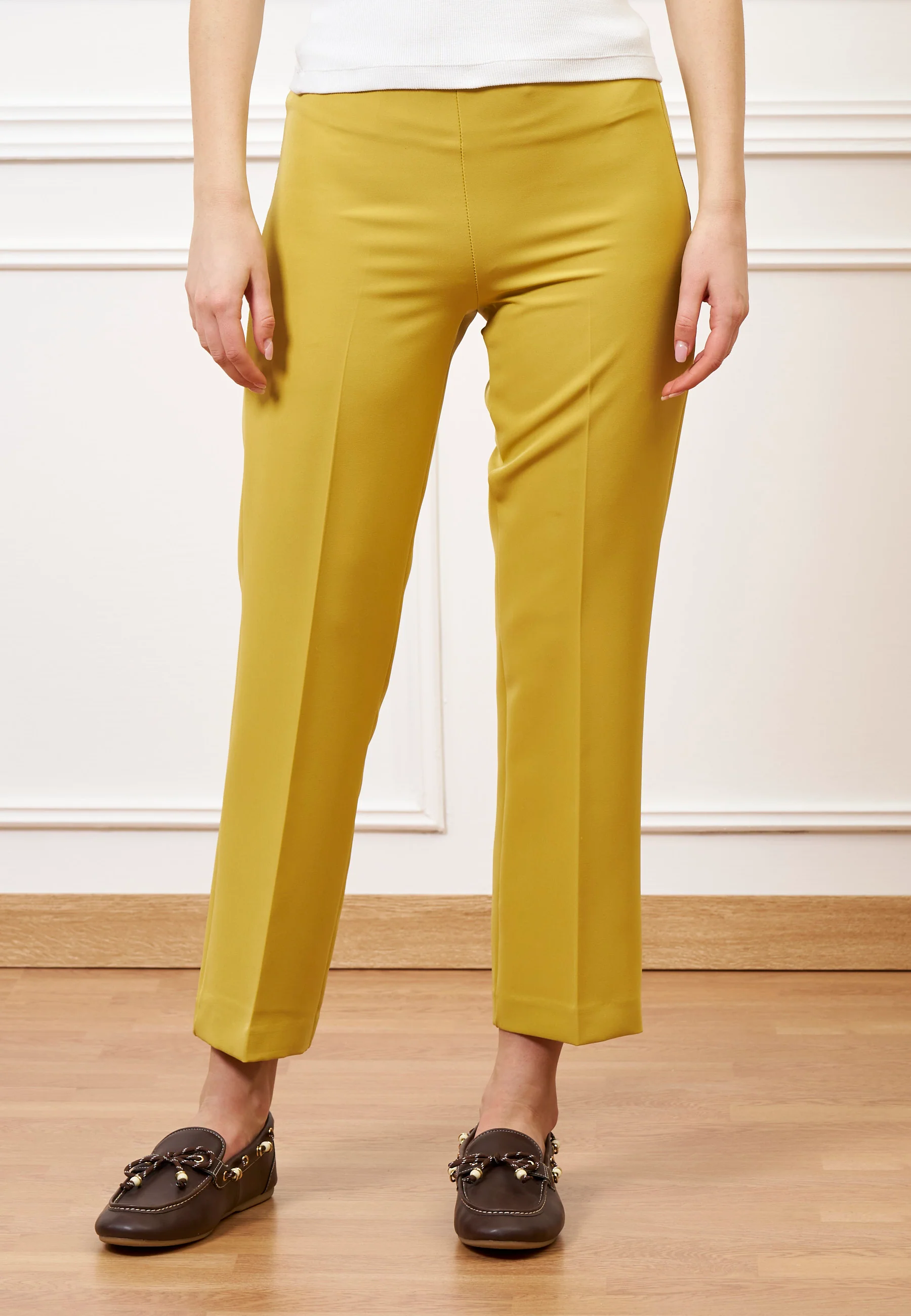 Pantalone slim alla caviglia - OCRA - Image 2