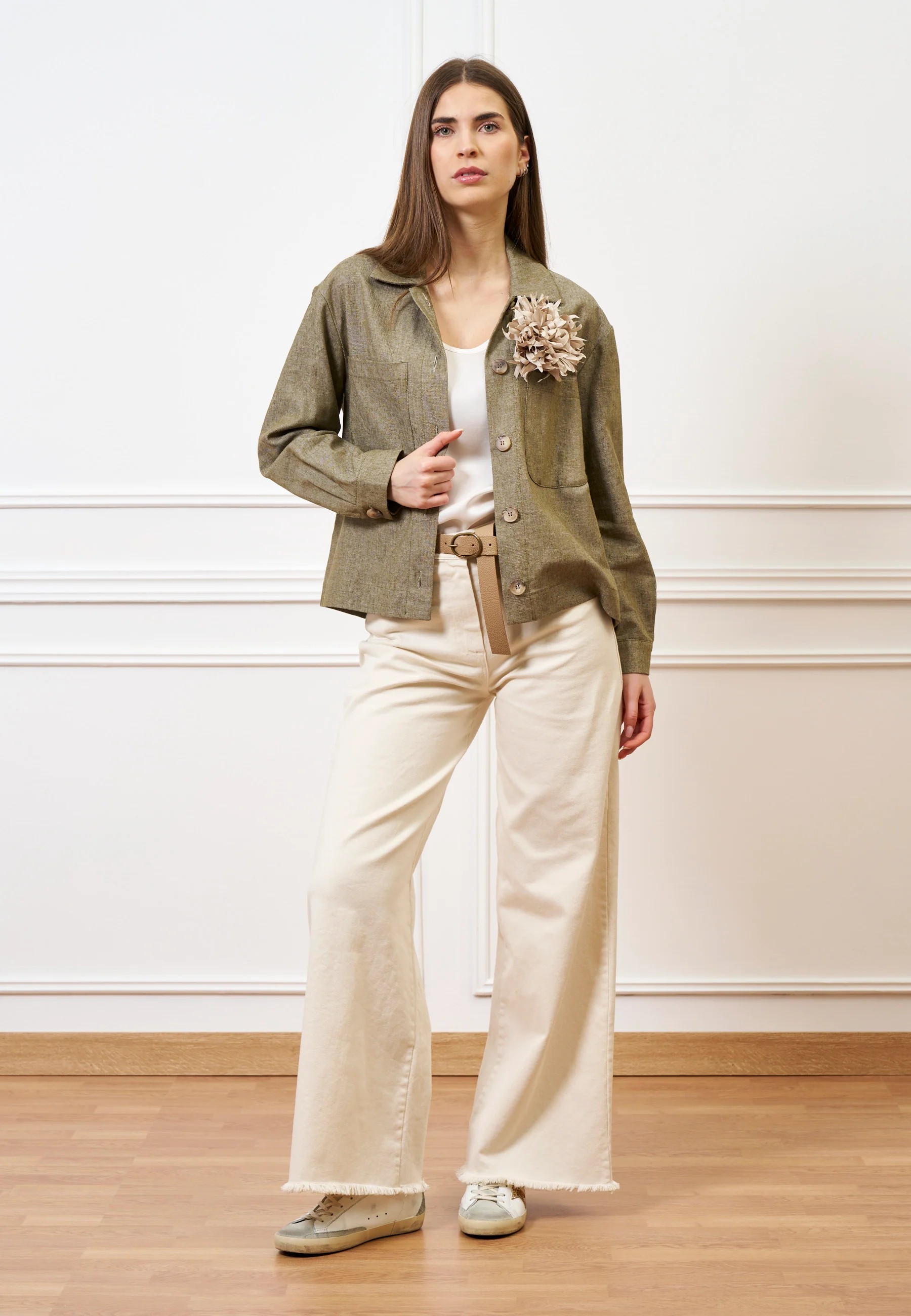 Spille multicolor vari tessuti - BEIGE - Image 6