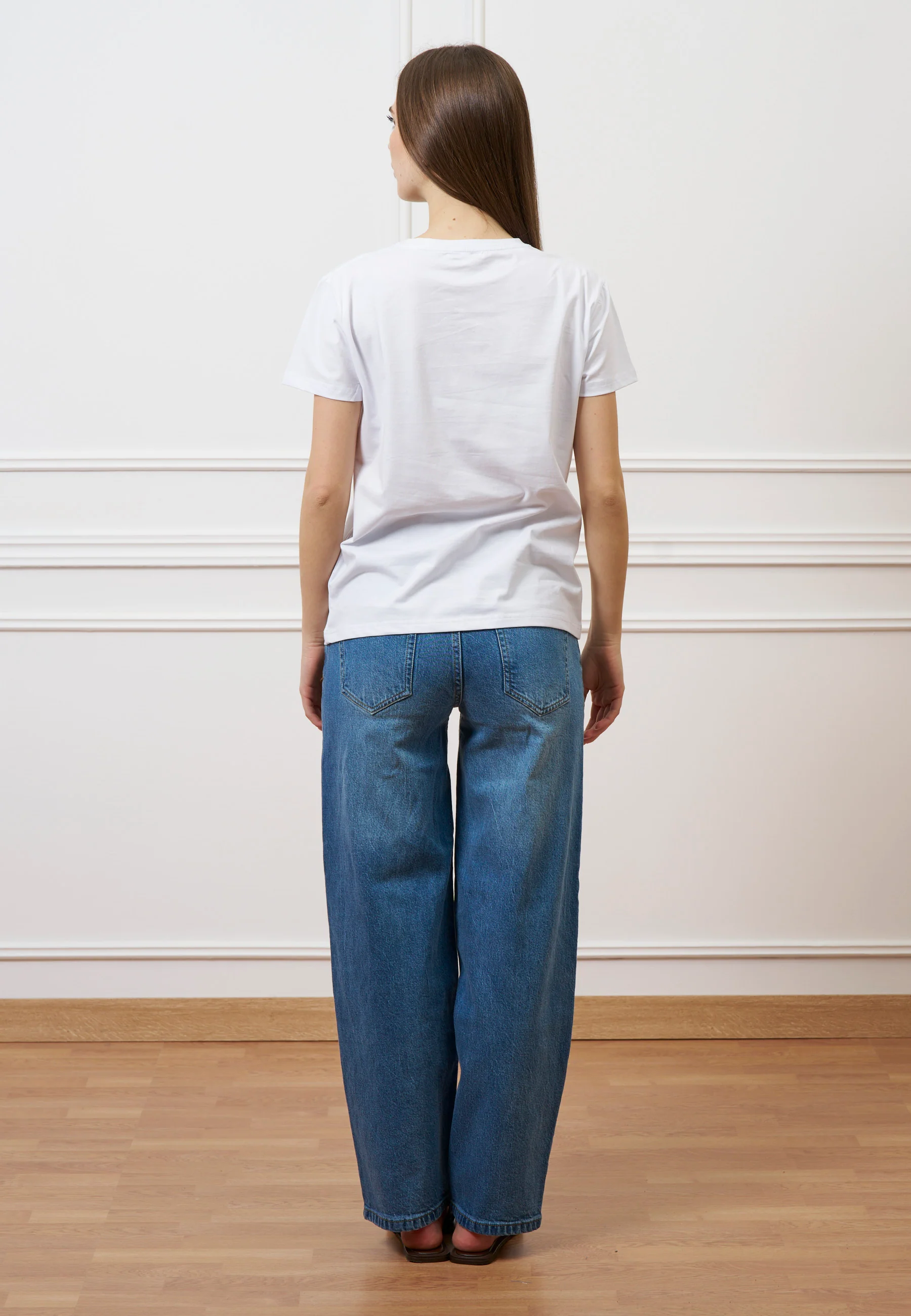 T-shirt con orsetti perline - BIANCO - Image 5