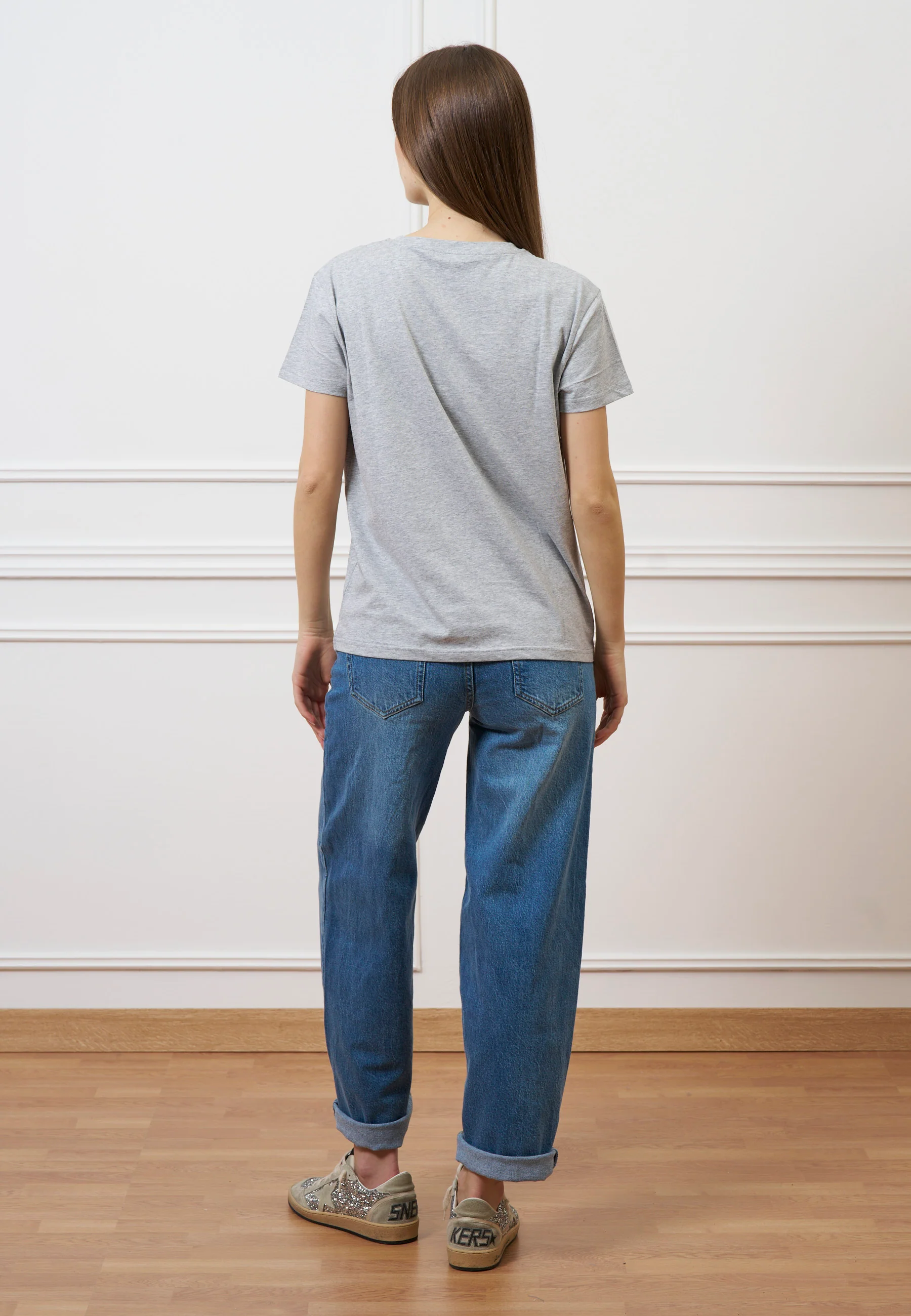 T-shirt con orsetti perline - GRIGIO MEDIO - Image 5